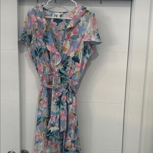 LC Lauren Conrad Floral Mini Dress - Multicolor